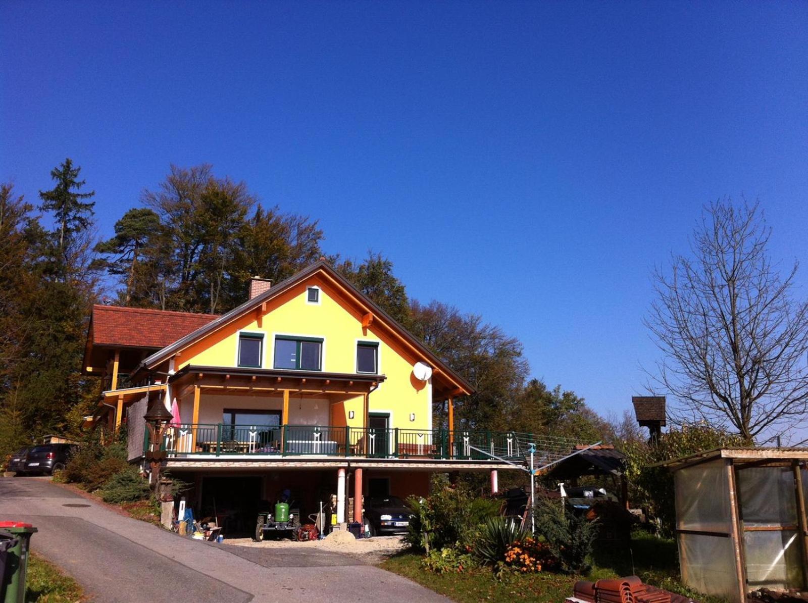 Gaestehaus Schmid Apartment Sankt Johann im Saggautal Exterior foto